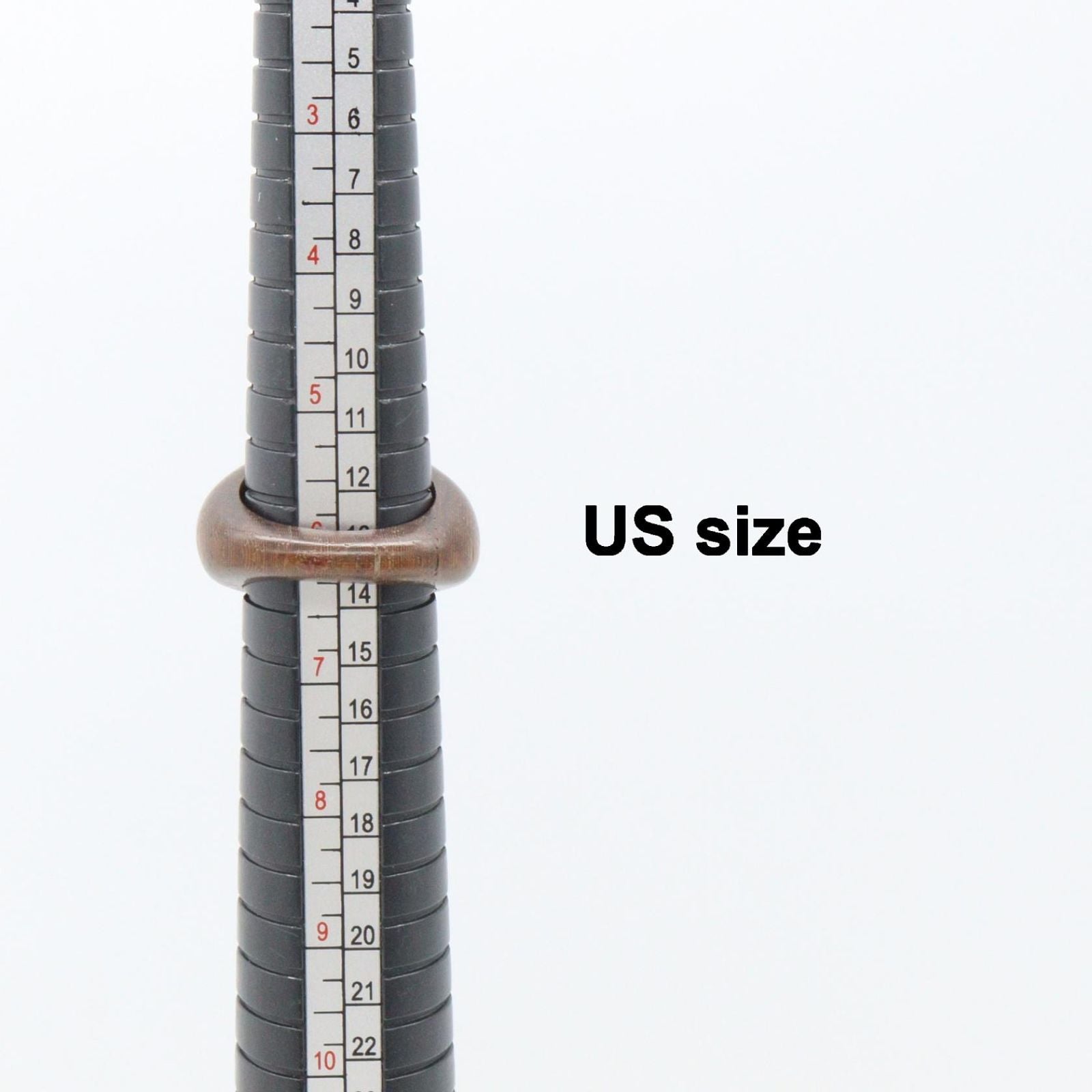 Hermes Ring Wood Silver — view 7