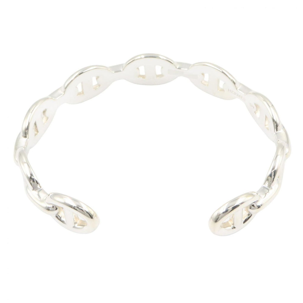 Hermes Bangle Chaine D'ancre Enchainee 925 Sterling Silver Bracelet — view 2