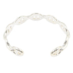 Hermes Bangle Chaine D'ancre Enchainee 925 Sterling Silver Bracelet — view 2