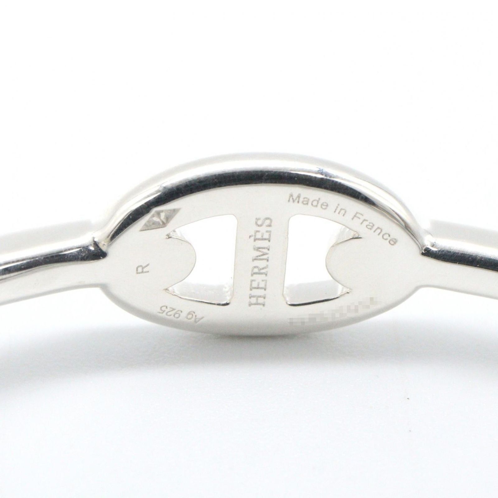 Hermes Earrings Chaine D'ancre Enchainee GM 925 Sterling Silver — view 5