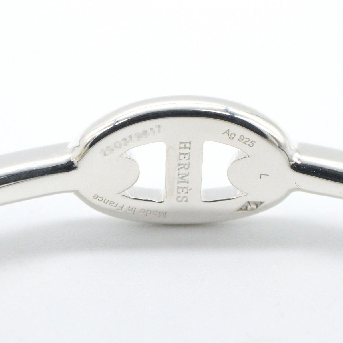 Hermes Earrings Chaine D'ancre Enchainee GM 925 Sterling Silver — view 4