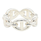 Hermes Ring Enchainee PM 925 Sterling Silver — view 2