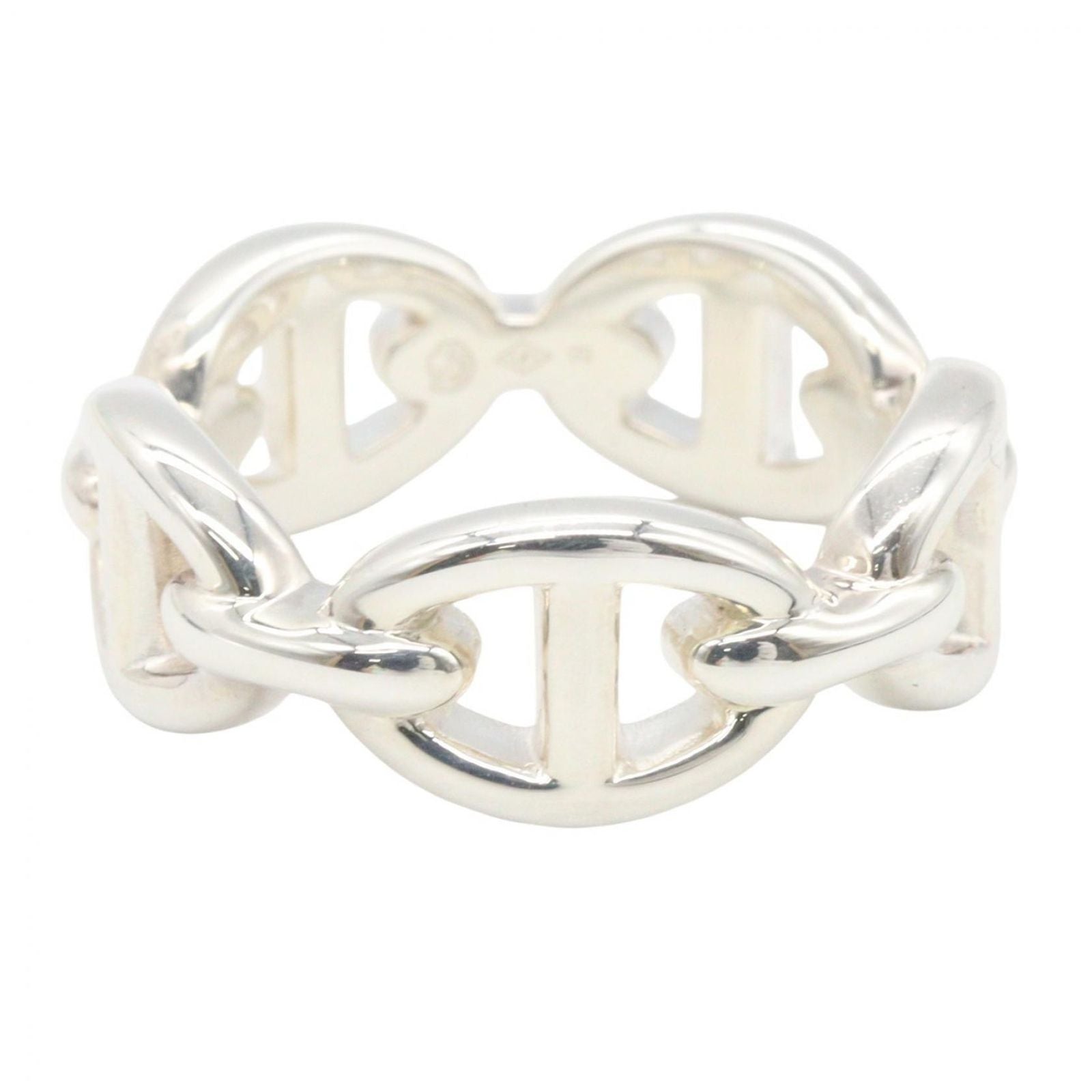 Hermes Ring Enchainee PM 925 Sterling Silver — view 2