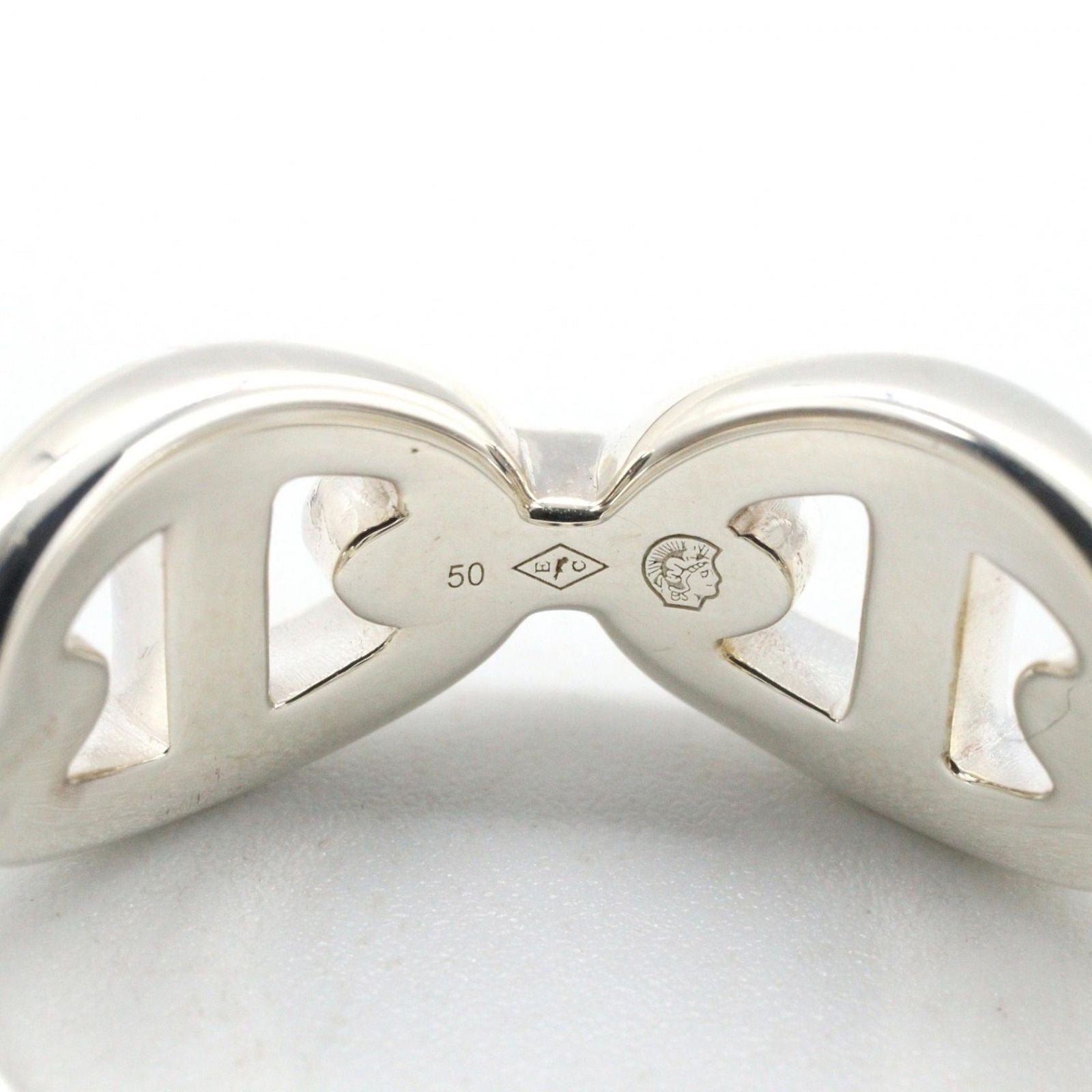 Hermes Ring Enchainee PM 925 Sterling Silver — view 5