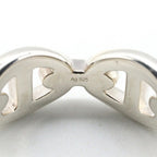 Hermes Ring Enchainee PM 925 Sterling Silver — view 6