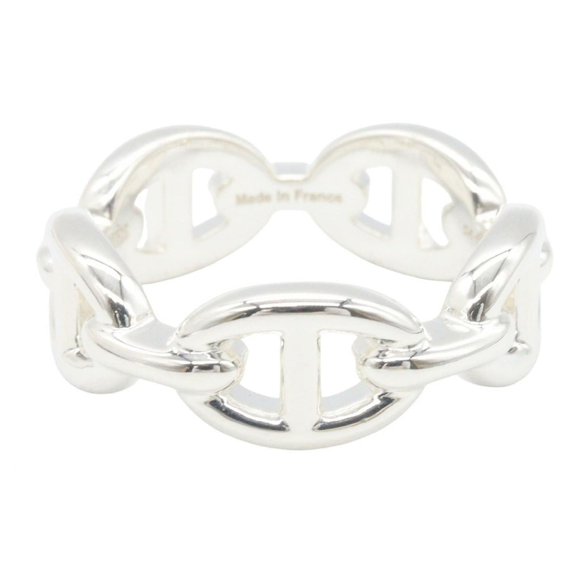 Hermes Ring Enchainee PM 925 Sterling Silver — view 2