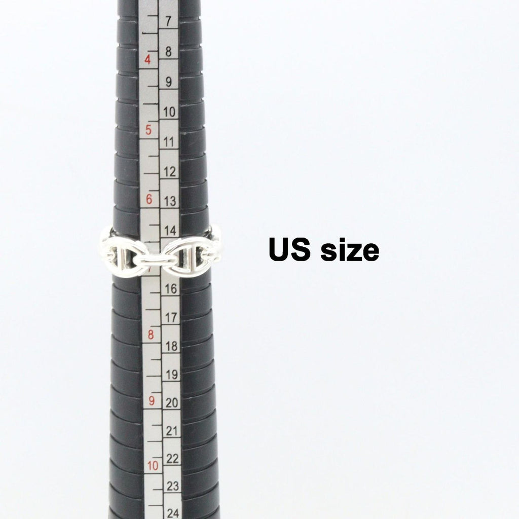 Hermes Ring Enchainee PM 925 Sterling Silver — view 8