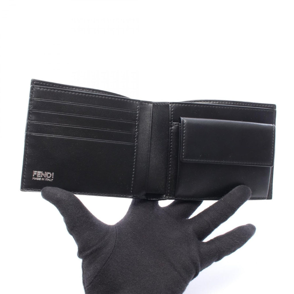 Fendi Bifold Wallet Zucca Canvas Leather — view 3