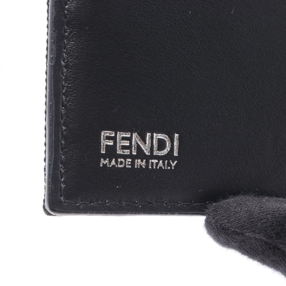 Fendi Bifold Wallet Zucca Canvas Leather — view 5