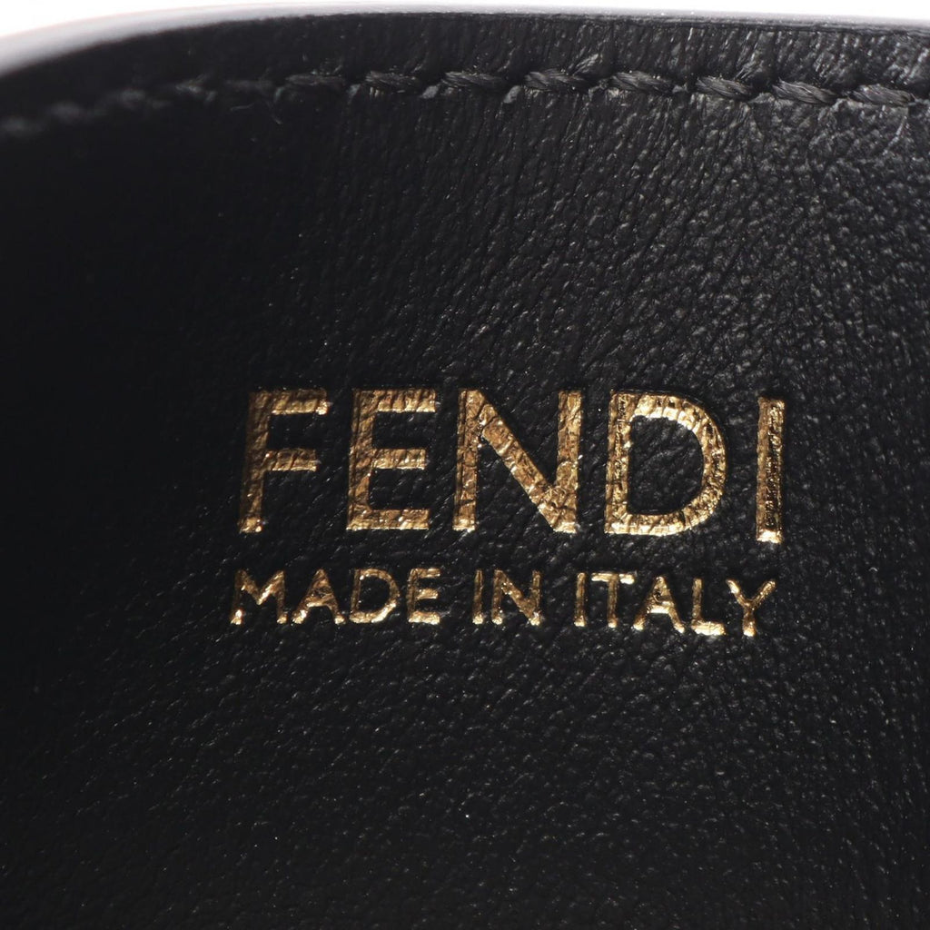 Fendi Card Case FF Logo Leather — view 4