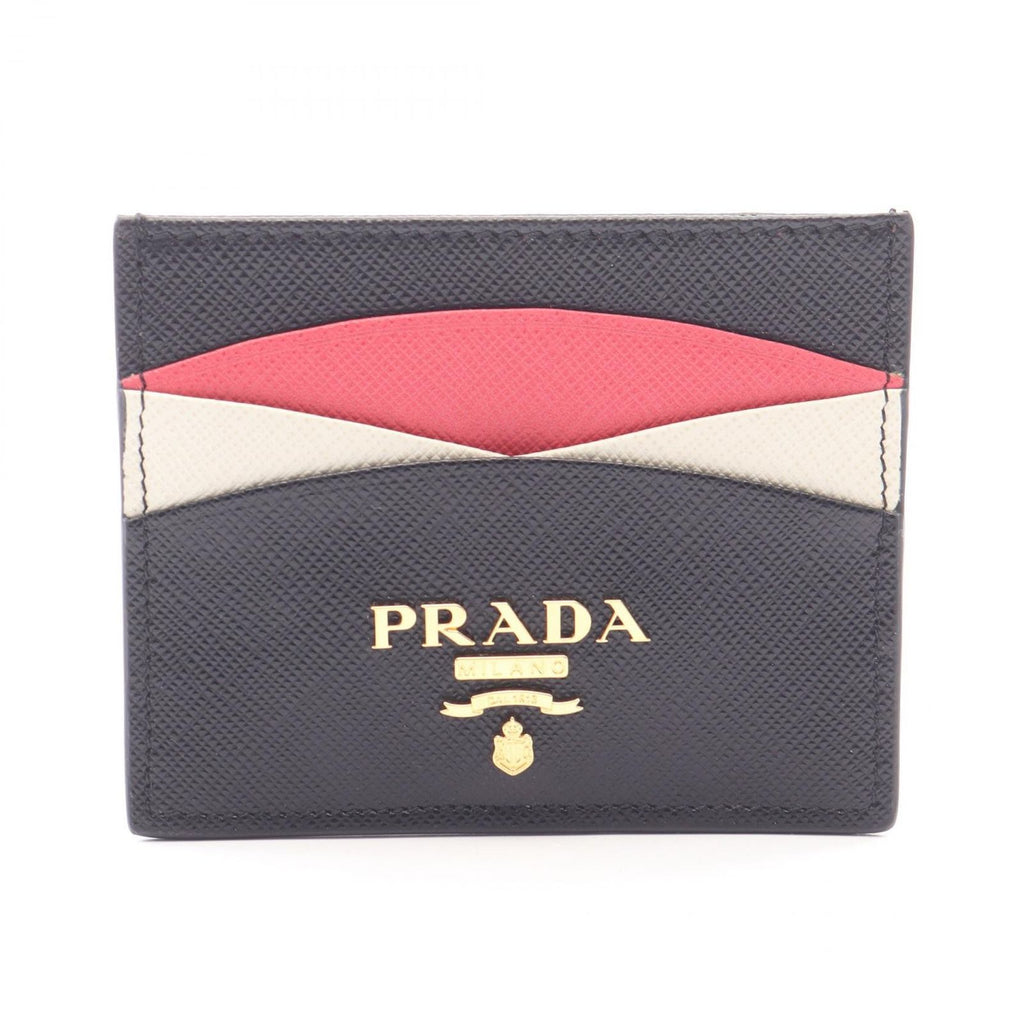 Prada Card Case Saffiano Leather