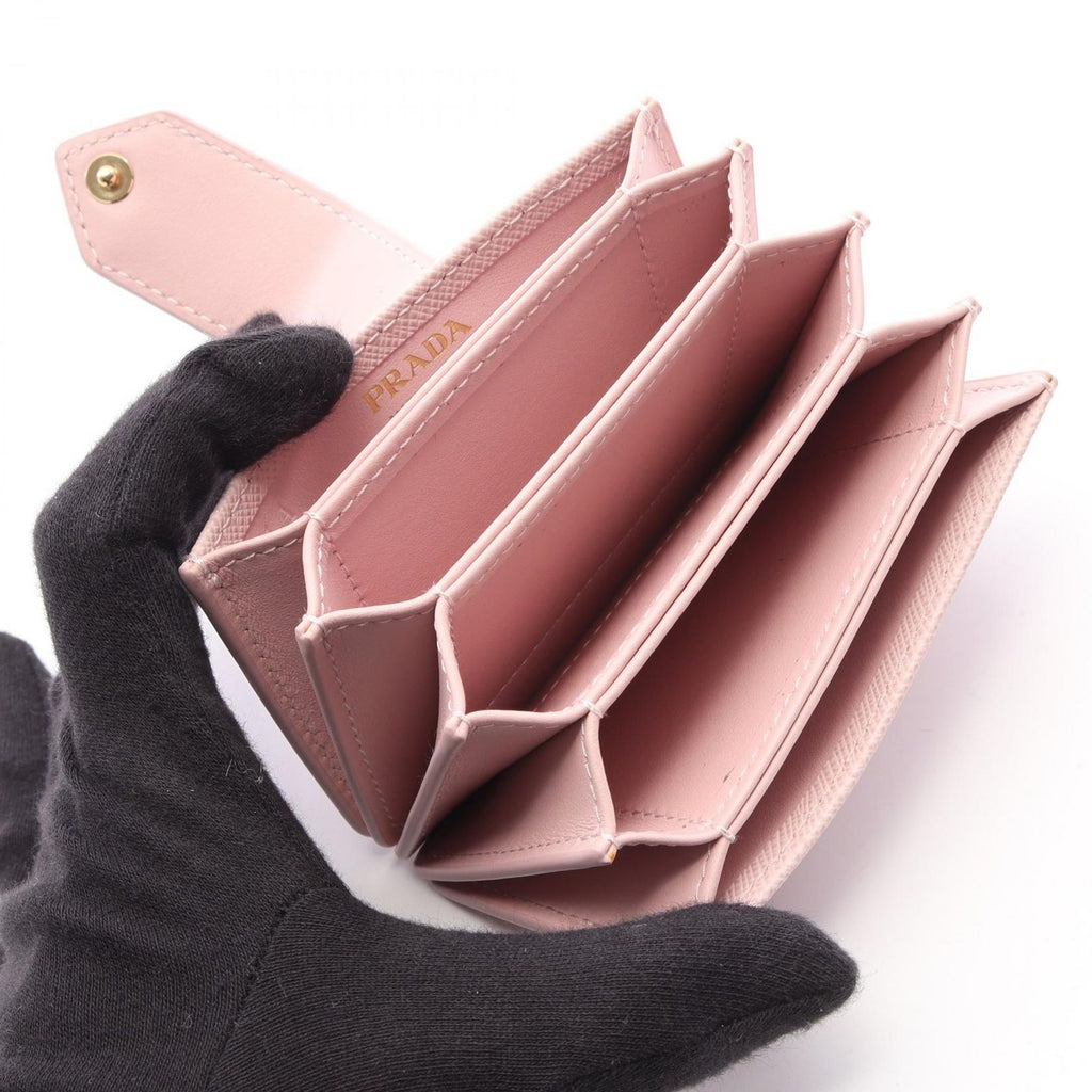 Prada Card Case Saffiano Tab Leather — view 3