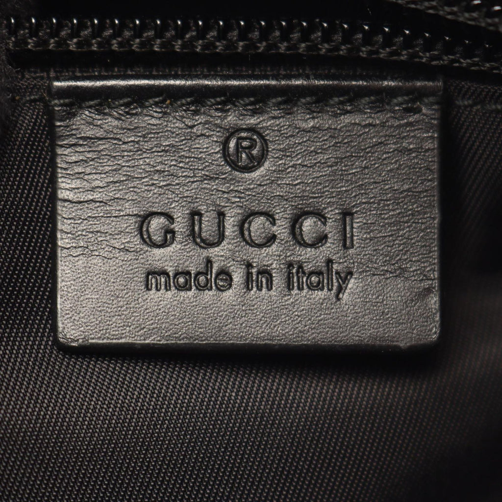 Gucci Shoulder Bag GG Supreme Web Stripe Flat Messenger Beige Brown Black — view 4