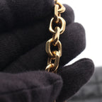 Celine Shoulder Bag C Small Black Leather C Chain — view 8