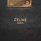 Celine Shoulder Bag C Small Black Leather C Chain — view 4