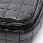 Celine Shoulder Bag C Small Black Leather C Chain — view 6