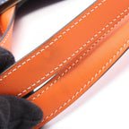 Hermes Tote Double Sens 36 Blue Saphir Nata Orange 36 — view 7