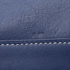 Hermes Tote Double Sens 36 Blue Saphir Nata Orange 36 — view 5