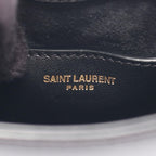 Saint Laurent Paris Shoulder Buckle 5 a 7 Mini Vertical Black Leather — view 4