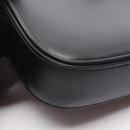 Saint Laurent Paris Shoulder Buckle 5 a 7 Mini Vertical Black Leather — view 7