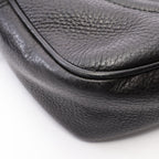 Gucci Shoulder Bag Soho Disco Interlocking G Black Leather Small — view 7