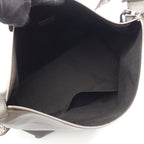 Loewe Shoulder Bag Cubby Regular Dark Brown Ivory Leather — view 3