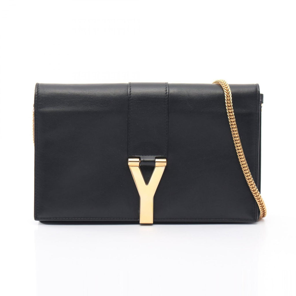 Saint Laurent Paris Shoulder Bag Classic Black Leather Chain Wallet