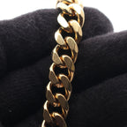 Celine Shoulder Bag Claude Triomphe Black Leather Chain — view 6
