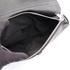 Dior Waist Bag Saddle Black Leather — view 3