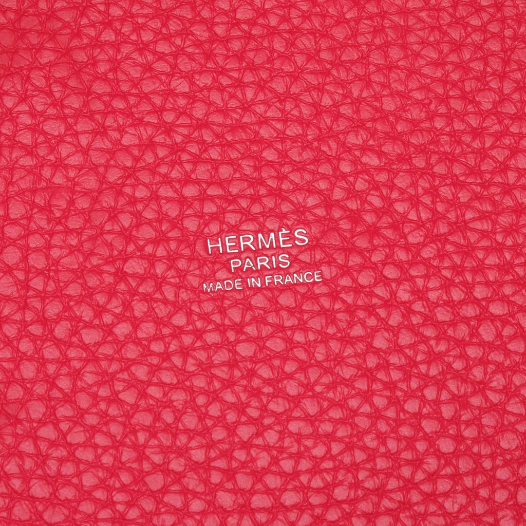 Hermes Handbag Picotin Lock MM Rose Mexico Rouge de Coeur Leather Eclat — view 4