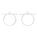 Hermes Earrings Echappee PM 925 Sterling Silver
