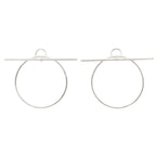 Hermes Earrings Echappee PM 925 Sterling Silver