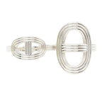 Hermes Ring Chaine D'ancre Double 925 Sterling Silver — view 2