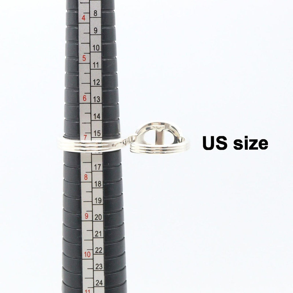Hermes Ring Chaine D'ancre Double 925 Sterling Silver — view 7