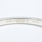 Hermes Bangle Gallop 925 Sterling Silver Bracelet — view 4