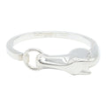 Hermes Bangle Gallop 925 Sterling Silver Bracelet