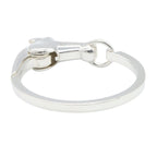 Hermes Bangle Gallop 925 Sterling Silver Bracelet — view 2