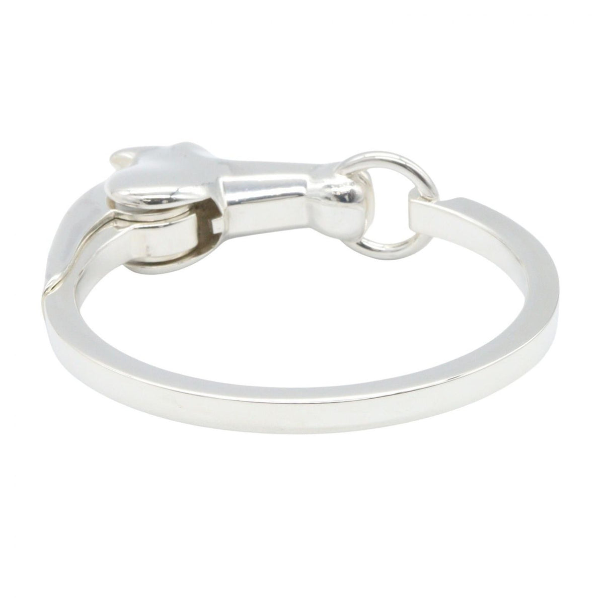 Hermes Bangle Gallop 925 Sterling Silver Bracelet — view 2