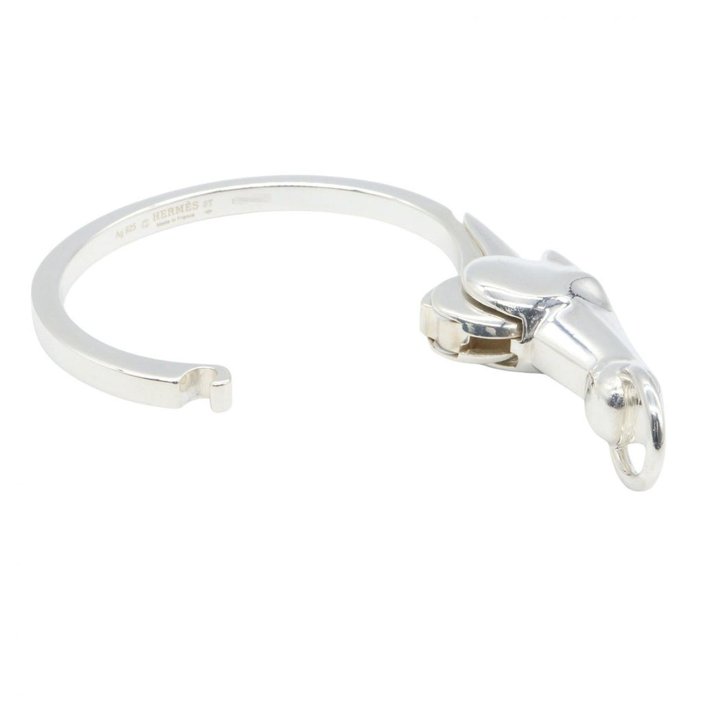 Hermes Bangle Gallop 925 Sterling Silver Bracelet — view 3