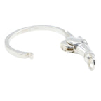Hermes Bangle Gallop 925 Sterling Silver Bracelet — view 3