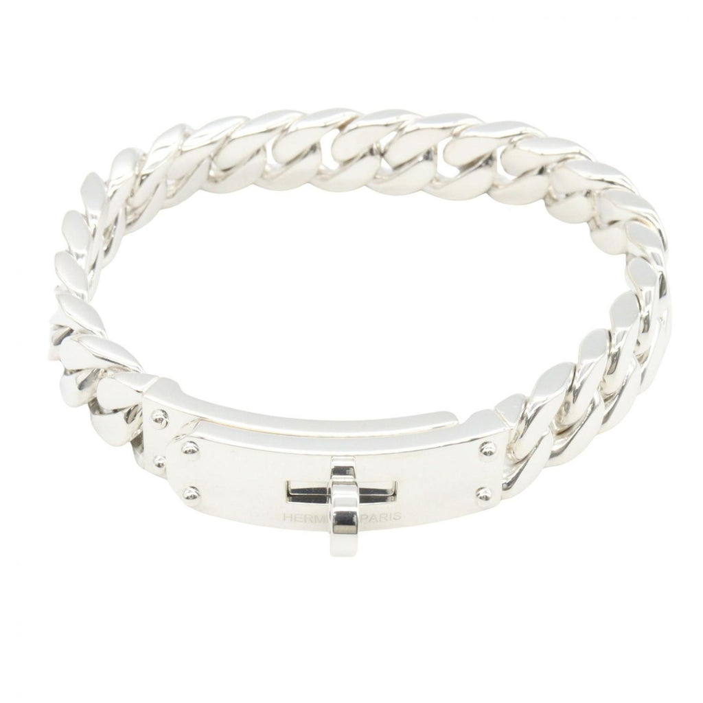 Hermes Bracelet Kelly Gourmette 925 Sterling Silver