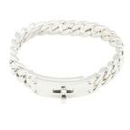 Hermes Bracelet Kelly Gourmette 925 Sterling Silver