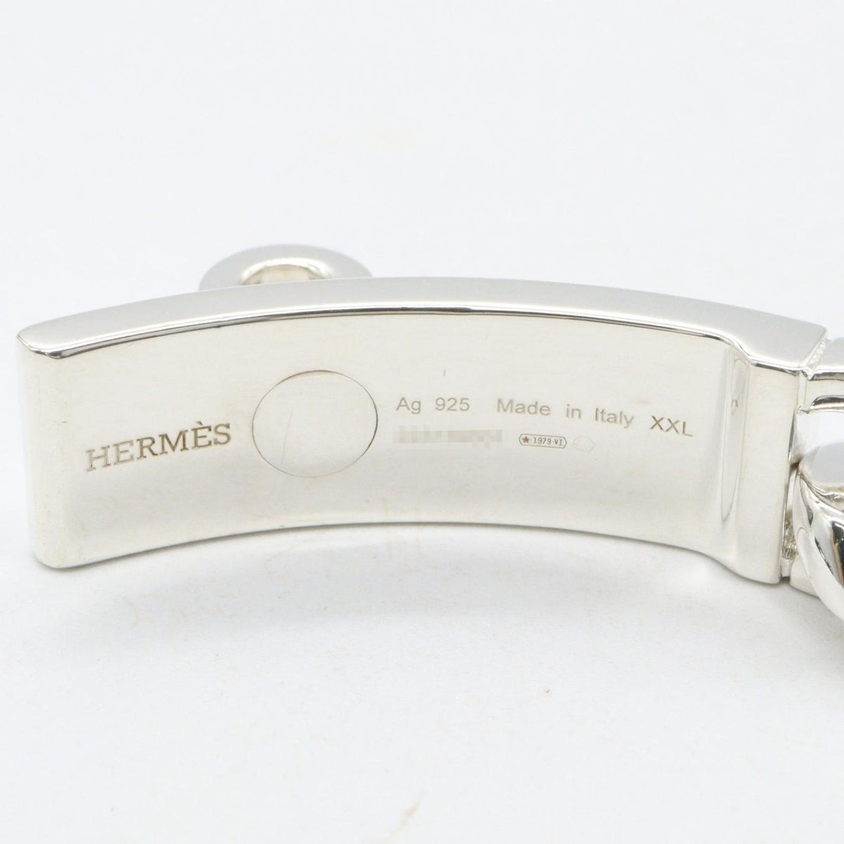 Hermes Bracelet Kelly Gourmette 925 Sterling Silver — view 4