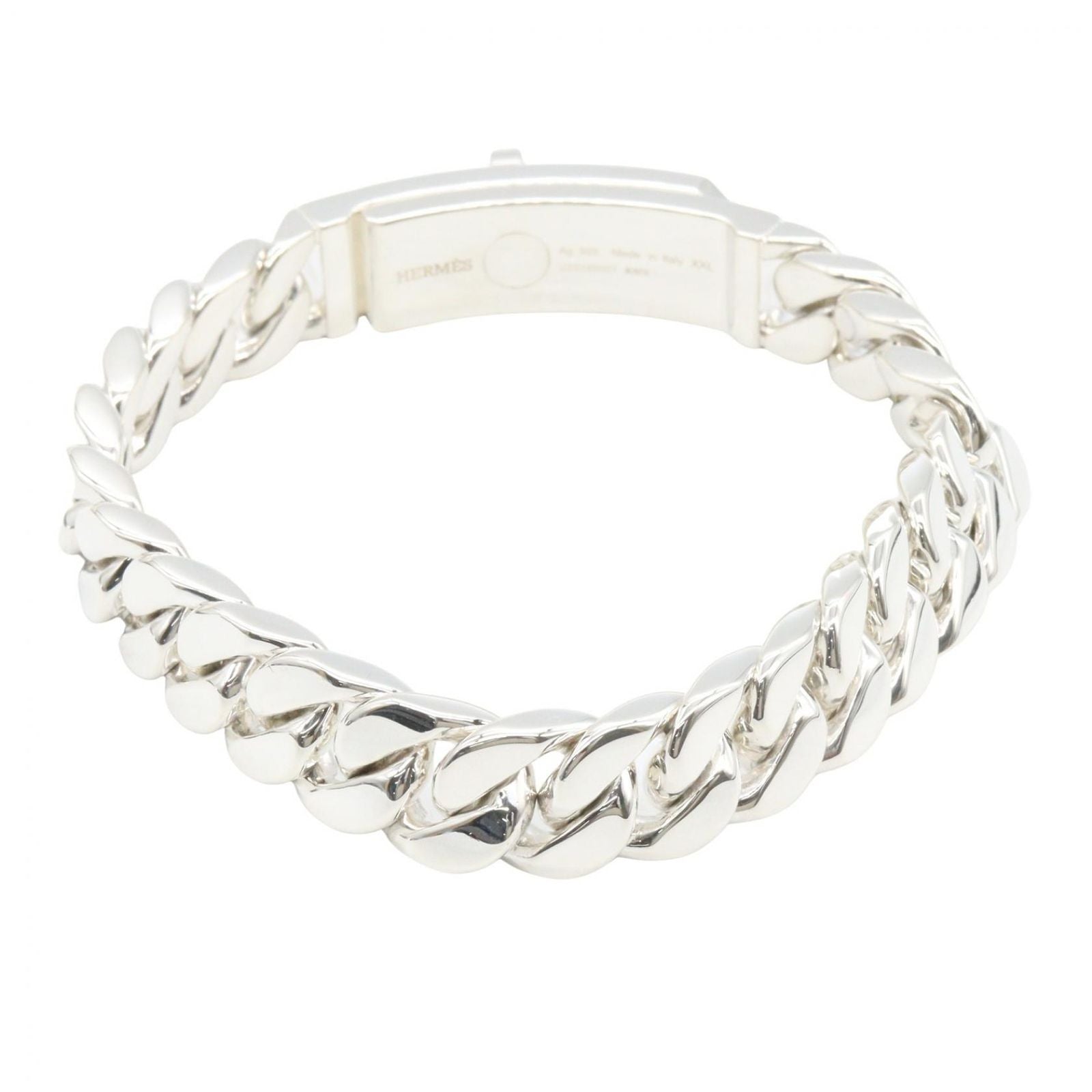 Hermes Bracelet Kelly Gourmette 925 Sterling Silver — view 2