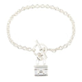 Hermes Bracelet Amulette Constance 925 Sterling Silver