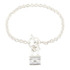 Hermes Bracelet Amulette Constance 925 Sterling Silver