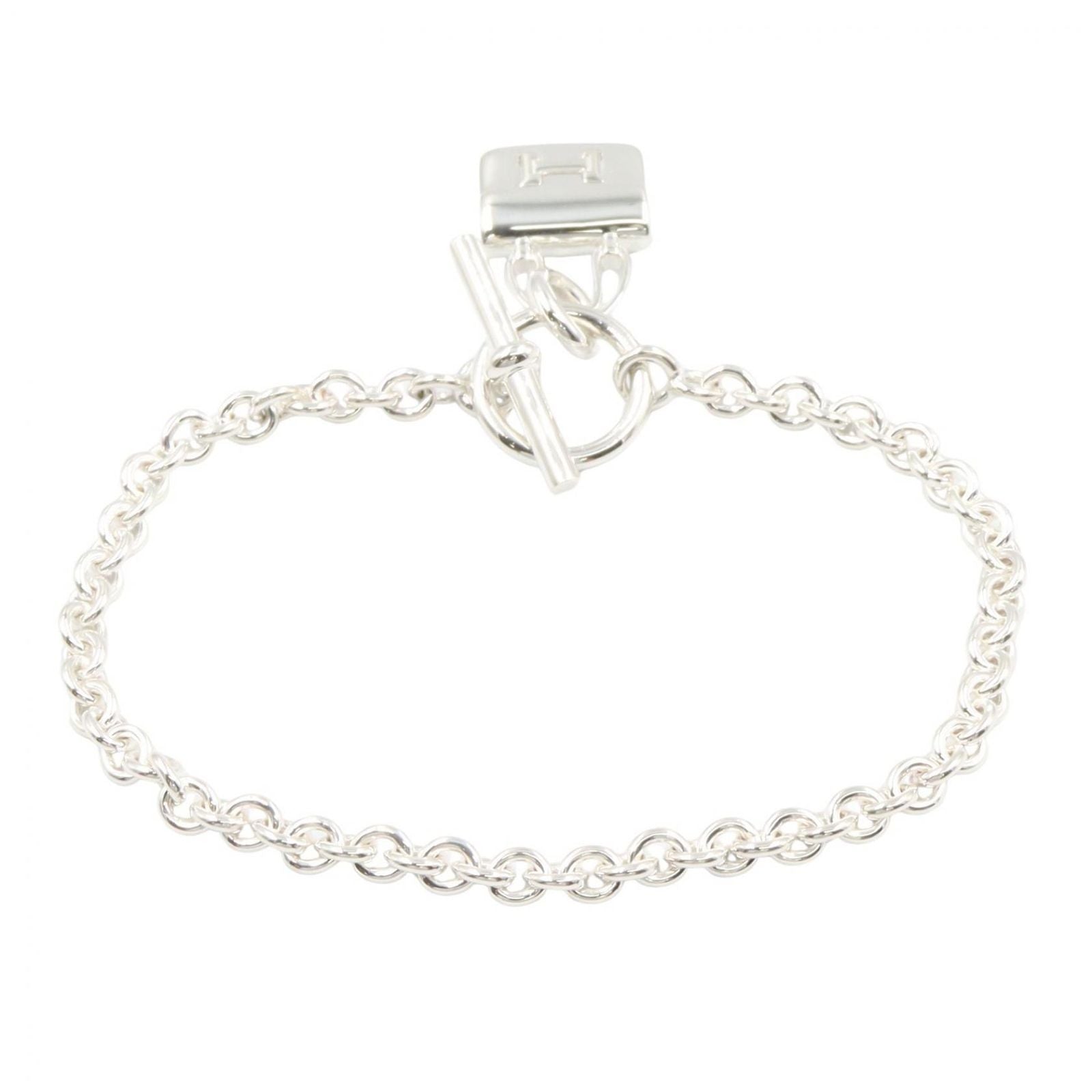 Hermes Bracelet Amulette Constance 925 Sterling Silver — view 2