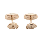 Hermes Earrings Chaine D'ancre Contour 18k Pink Gold Diamond — view 2