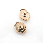 Hermes Earrings Chaine D'ancre Contour 18k Pink Gold Diamond — view 4