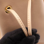 Fendi Shoulder Bag Montresor Beige Leather — view 7